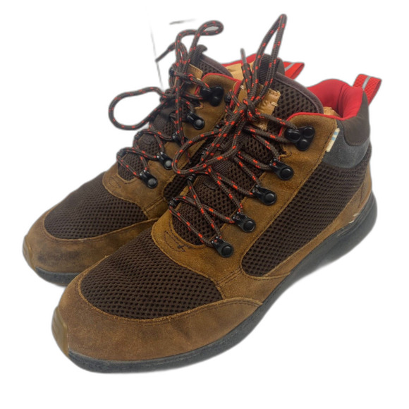 TOMS Skully Waterproof Hiking Boots Men’s 8.5 Brown Distressed Leather Outdoor main image 6